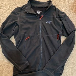 Arcteryx Full Zip Men's Sweatshirt Jacket Gray/Black. (Medium) worn 3 times.